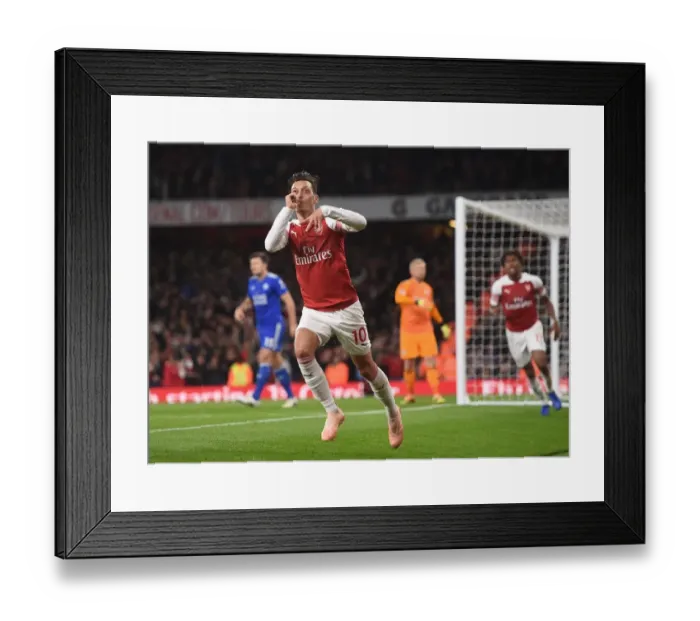 Framed Print : Ozil goal 3 181022WAFC