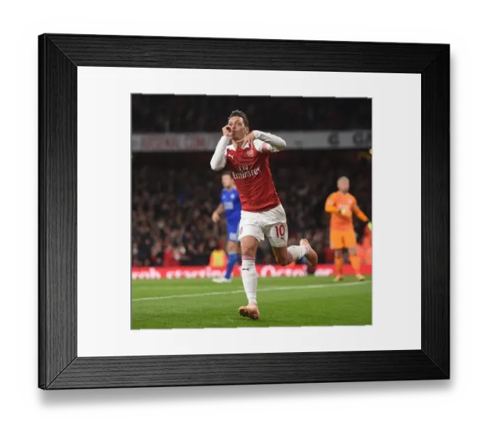 Framed Print : Ozil goal 4 181022WAFC