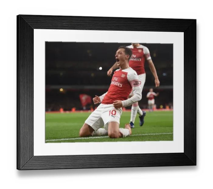 Framed Print : Ozil goal 6 181022WAFC