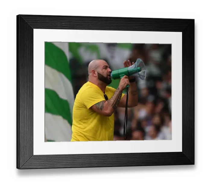Framed Print : Sporting Lisbon Fan's Passion: Arsenal vs. Sporting CP, UEFA Europa League 2018-19 Framed Print : Sporting Lisbon Fan's Passion: Arsenal vs. Sporting CP, UEFA Europa League 2018-19
