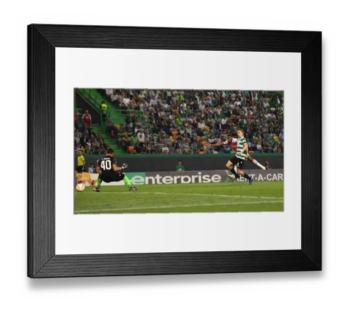 Framed Print : Danny Welbeck Scores the Winning Goal: Arsenal's Europa League Victory over Sporting CP, Lisbon 2018 Framed Print : Danny Welbeck Scores the Winning Goal: Arsenal's Europa League Victory over Sporting CP, Lisbon 2018