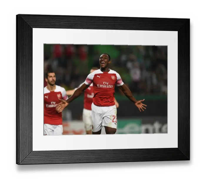 Framed Print : Danny Welbeck Scores for Arsenal in Europa League Clash Against Sporting CP Framed Print : Danny Welbeck Scores for Arsenal in Europa League Clash Against Sporting CP