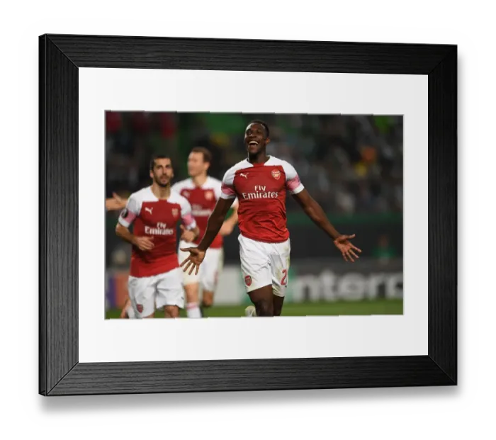 Framed Print : Danny Welbeck Scores for Arsenal in Europa League Showdown against Sporting Lisbon Framed Print : Danny Welbeck Scores for Arsenal in Europa League Showdown against Sporting Lisbon