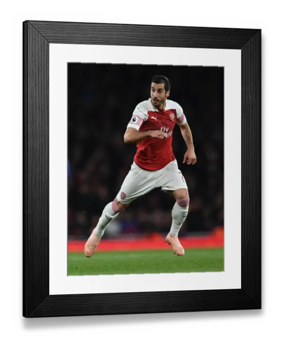 Framed Print : Mkhitaryan's Brilliance: Arsenal's 3-1 Premier League Victory Over Leicester City Framed Print : Mkhitaryan's Brilliance: Arsenal's 3-1 Premier League Victory Over Leicester City