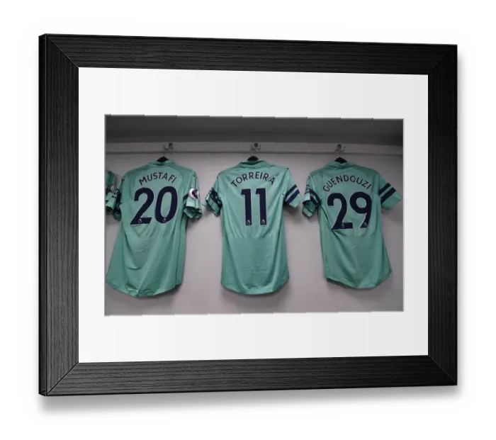 Framed Print : Arsenal Changing Room: Gearing Up for the Crystal Palace Showdown (2018-19) Framed Print : Arsenal Changing Room: Gearing Up for the Crystal Palace Showdown (2018-19)