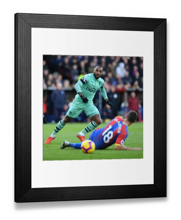 Framed Print : Alexandre Lacazette in Action: Arsenal vs. Crystal Palace, Premier League 2018-19 Framed Print : Alexandre Lacazette in Action: Arsenal vs. Crystal Palace, Premier League 2018-19