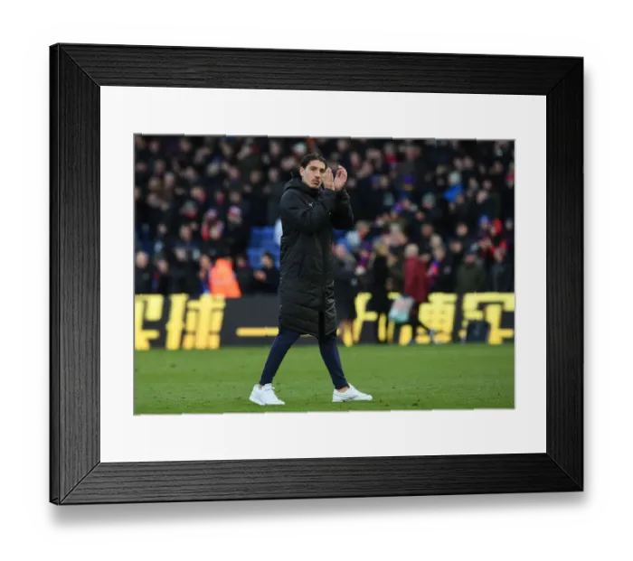 Framed Print : Hector Bellerin Celebrates with Arsenal Fans after Crystal Palace Victory, 2018-19 Premier League Framed Print : Hector Bellerin Celebrates with Arsenal Fans after Crystal Palace Victory, 2018-19 Premier League