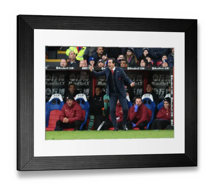 Framed Print : Unai Emery Leads Arsenal Against Crystal Palace in Premier League Showdown (2018-19) Framed Print : Unai Emery Leads Arsenal Against Crystal Palace in Premier League Showdown (2018-19)
