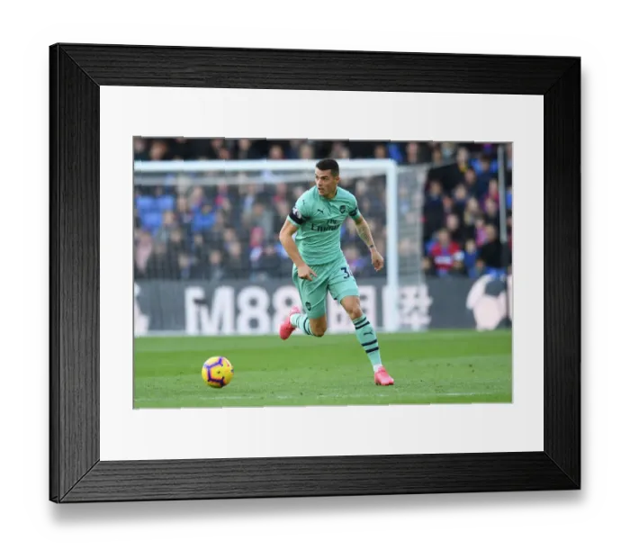 Framed Print : Granit Xhaka: Arsenal's Midfield Maestro in Action against Crystal Palace, Premier League 2018-19 Framed Print : Granit Xhaka: Arsenal's Midfield Maestro in Action against Crystal Palace, Premier League 2018-19