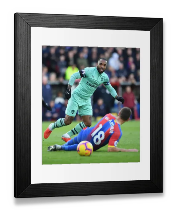 Framed Print : Alexandre Lacazette in Action: Arsenal vs. Crystal Palace, Premier League 2018-19 Framed Print : Alexandre Lacazette in Action: Arsenal vs. Crystal Palace, Premier League 2018-19