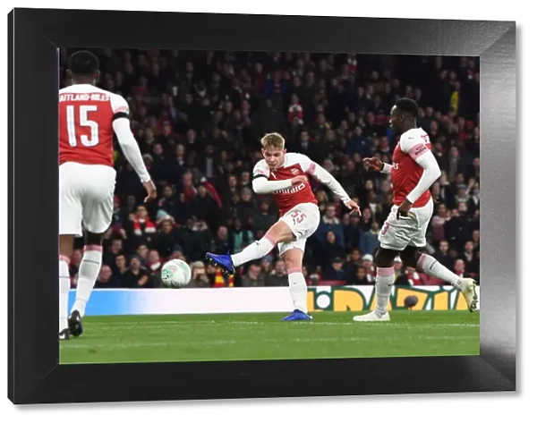 Emile Smith Rowe Scores His Second Goal: Arsenal's Victory Over Blackpool in Carabao Cup 2018-19