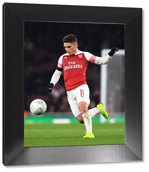 Lucas Torreira: Arsenal's Midfield Maestro Dazzles in Carabao Cup Victory over Blackpool