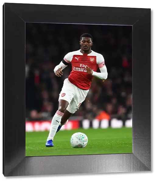 Ainsley Maitland-Niles in Action: Arsenal vs. Blackpool, Carabao Cup 2018-19