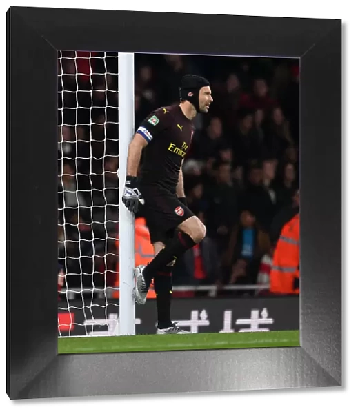 Petr Cech in Action: Arsenal vs Blackpool, Carabao Cup 2018-19