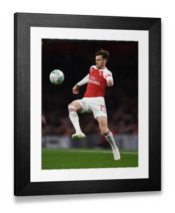 Framed Print : Carl Jenkinson in Action: Arsenal vs Blackpool, Carabao Cup 2018-19 Framed Print : Carl Jenkinson in Action: Arsenal vs Blackpool, Carabao Cup 2018-19