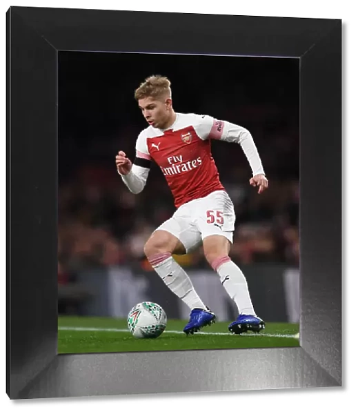 Emile Smith Rowe in Action: Arsenal vs Blackpool, Carabao Cup 2018-19