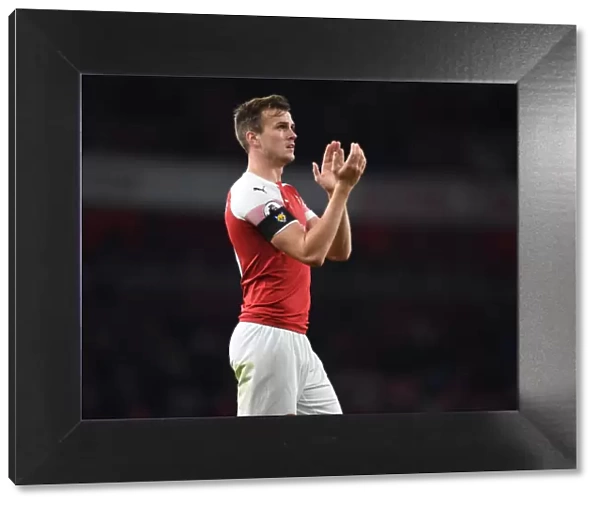 Rob Holding's Emotional Celebration with Arsenal Fans: Arsenal vs Liverpool (2018-19)