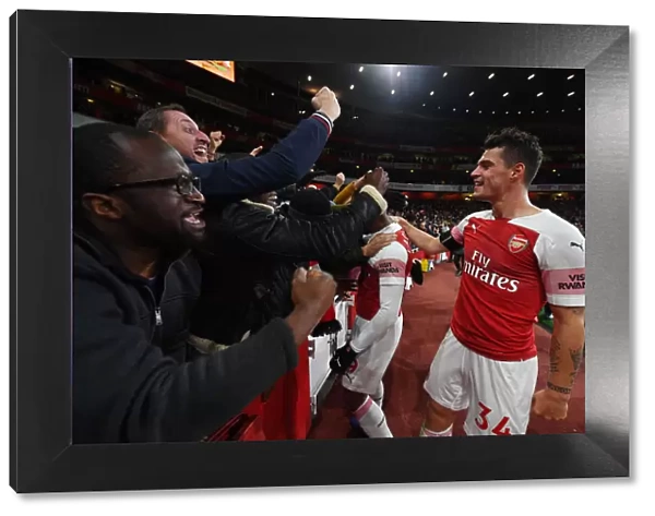Xhaka's Thrilling Goal: Arsenal vs. Liverpool, Premier League 2018-19