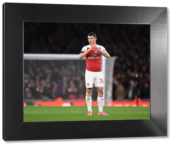 Granit Xhaka: Arsenal's Midfield Maestro in Action Against Liverpool, Premier League 2018-19
