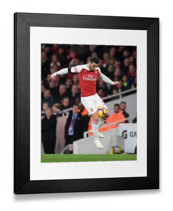 Framed Print : Sead Kolasinac in Action: Arsenal vs. Liverpool, Premier League 2018-19 Framed Print : Sead Kolasinac in Action: Arsenal vs. Liverpool, Premier League 2018-19