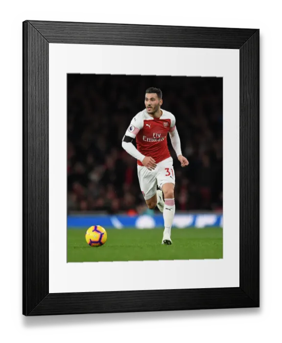 Framed Print : Sead Kolasinac in Action: Arsenal vs. Liverpool, Premier League 2018-19 Framed Print : Sead Kolasinac in Action: Arsenal vs. Liverpool, Premier League 2018-19