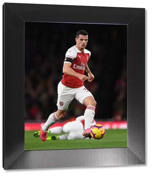 Granit Xhaka: Arsenal's Midfield Mastermind in Action Against Liverpool, Premier League 2018-19