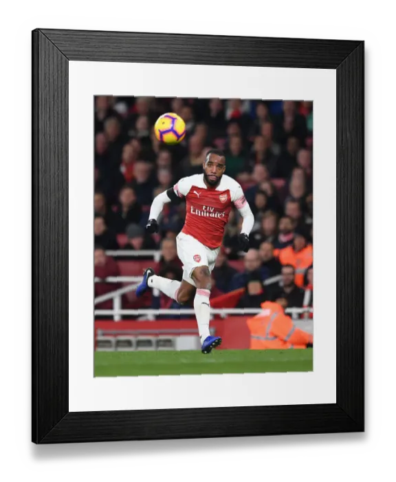 Framed Print : Alexandre Lacazette in Action: Arsenal vs. Liverpool, Premier League 2018-19 Framed Print : Alexandre Lacazette in Action: Arsenal vs. Liverpool, Premier League 2018-19