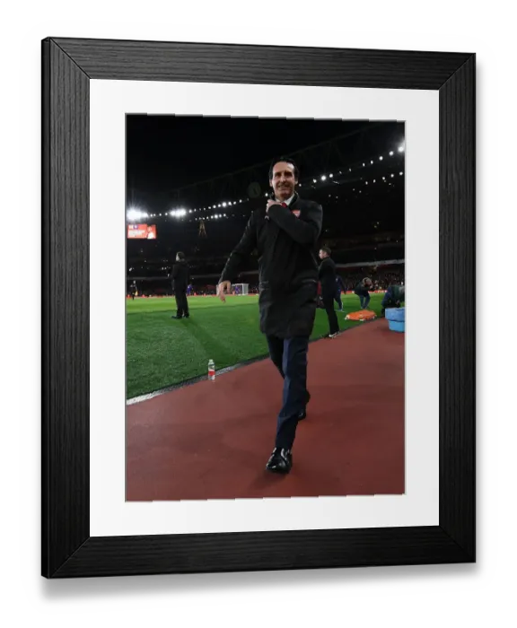 Framed Print : Unai Emery Faces Liverpool: Arsenal vs Liverpool, Premier League 2018-19 Framed Print : Unai Emery Faces Liverpool: Arsenal vs Liverpool, Premier League 2018-19