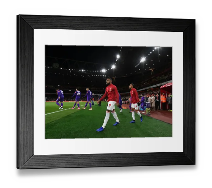Framed Print : Arsenal's Striker Duo: Lacazette and Aubameyang Prepare for Arsenal v Liverpool Clash (2018-19) Framed Print : Arsenal's Striker Duo: Lacazette and Aubameyang Prepare for Arsenal v Liverpool Clash (2018-19)