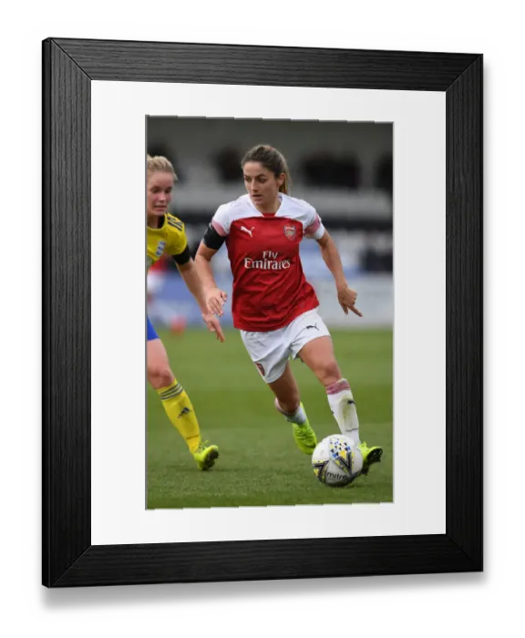 Framed Print : Danielle van de Donk in Action for Arsenal Women vs Birmingham Ladies, WSL (Women's Super League)