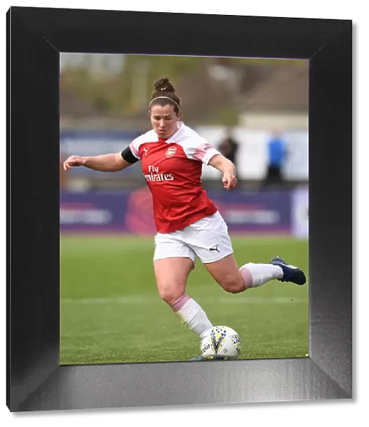 Emma Mitchell in Action: Arsenal Women vs Birmingham Ladies, WSL (Women's Super League)