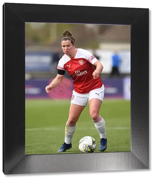 Emma Mitchell in Action: Arsenal Women vs. Birmingham Ladies, WSL (Women's Super League)