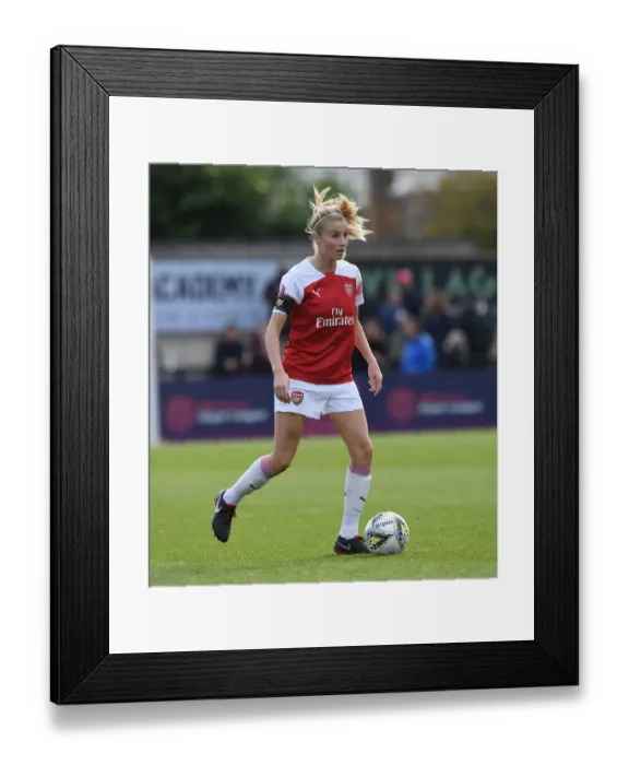 Framed Print : Leah Williamson in Action: Arsenal Women vs Birmingham City (WSL)