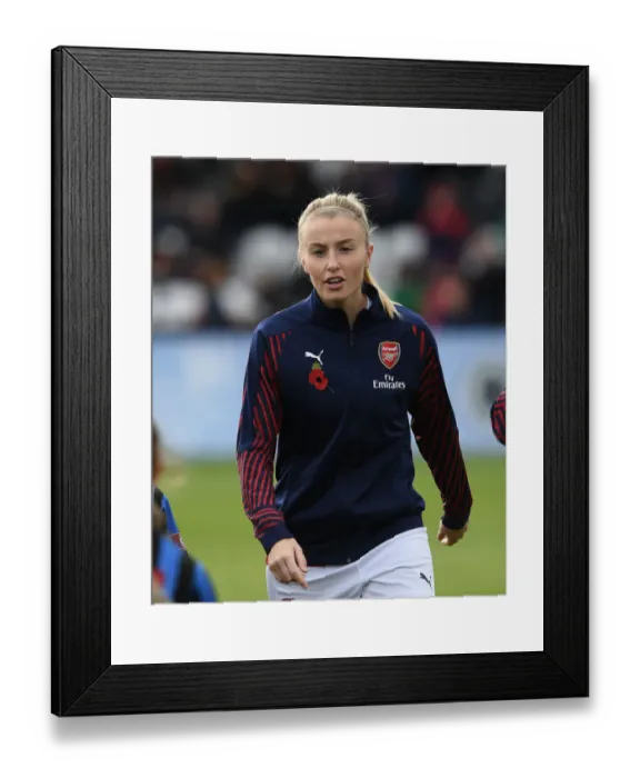 Framed Print : Leah Williamson: Arsenal Women's Focused Determination Ahead of Birmingham Clash Framed Print : Leah Williamson: Arsenal Women's Focused Determination Ahead of Birmingham Clash