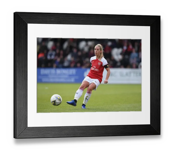 Framed Print : Jordan Nobbs in Action: Arsenal Women vs. Birmingham Ladies, WSL