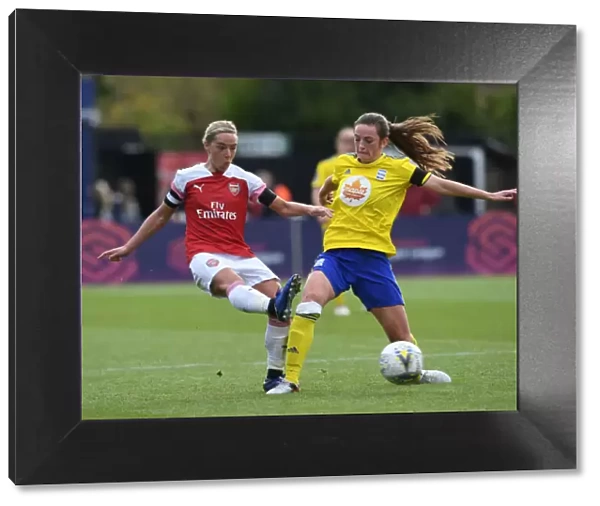 Jordan Nobbs vs Chloe Arthur: Intense Battle in Arsenal Women vs Birmingham City Ladies Football Match