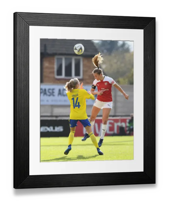 Framed Print : Head-to-Head: Lia Walti vs. Emma Folis - Arsenal Women vs. Birmingham City Ladies Framed Print : Head-to-Head: Lia Walti vs. Emma Folis - Arsenal Women vs. Birmingham City Ladies