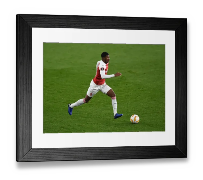 Framed Print : Ainsley Maitland-Niles in Action for Arsenal against Sporting CP, UEFA Europa League 2018-19 Framed Print : Ainsley Maitland-Niles in Action for Arsenal against Sporting CP, UEFA Europa League 2018-19