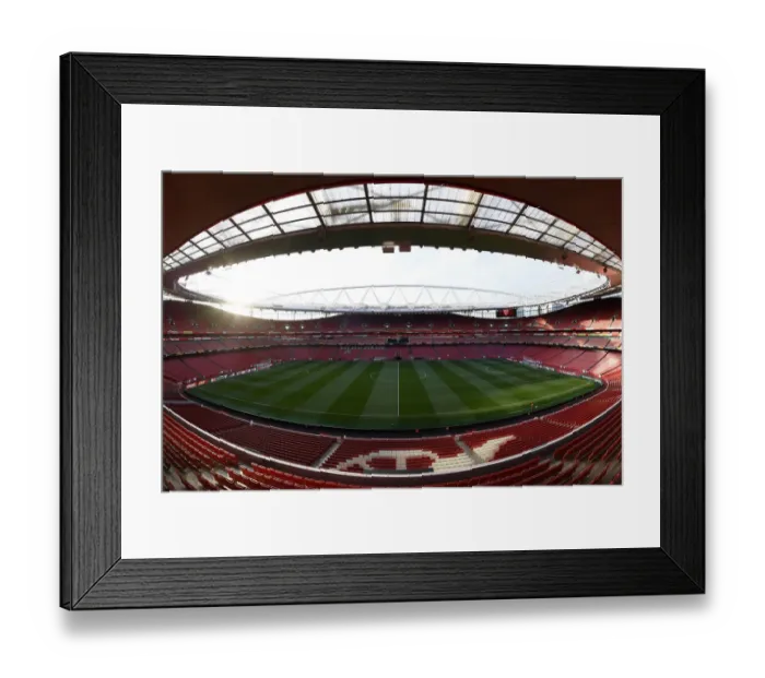 Framed Print : Arsenal at Emirates Stadium: Preparing for Sporting CP in the Europa League Framed Print : Arsenal at Emirates Stadium: Preparing for Sporting CP in the Europa League