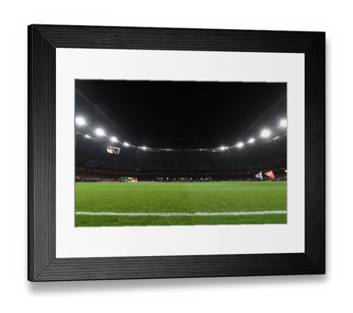 Framed Print : Arsenal vs Sporting CP: Pre-Match Atmosphere at Emirates Stadium, UEFA Europa League (2018-19) Framed Print : Arsenal vs Sporting CP: Pre-Match Atmosphere at Emirates Stadium, UEFA Europa League (2018-19)