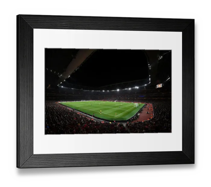 Framed Print : Arsenal vs. Sporting CP: Europa League Showdown at Emirages Stadium, London