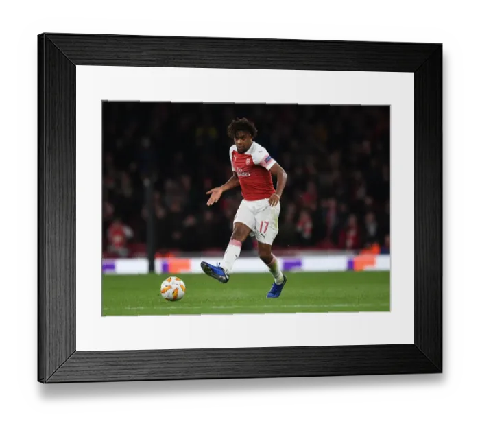 Framed Print : Alex Iwobi in Action: Arsenal vs. Sporting CP, UEFA Europa League 2018-19 Framed Print : Alex Iwobi in Action: Arsenal vs. Sporting CP, UEFA Europa League 2018-19