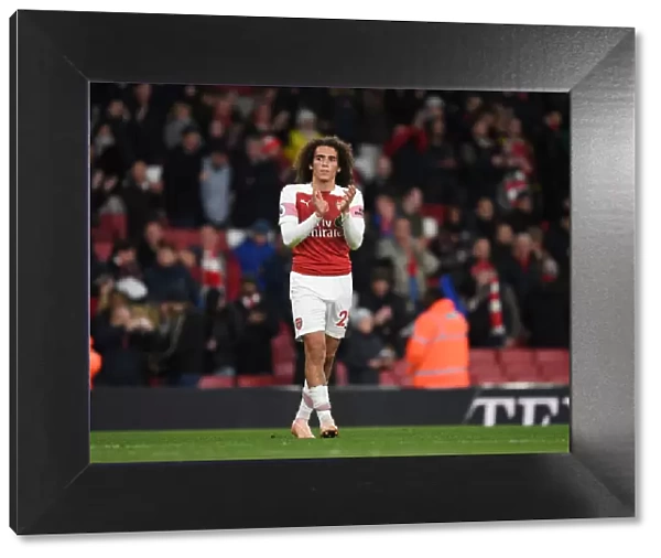 Matteo Guendouzi Salutes Arsenal Fans: Arsenal vs. Wolverhampton Wanderers, Premier League 2018-19
