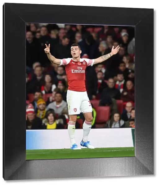 Granit Xhaka: Arsenal Midfielder in Action