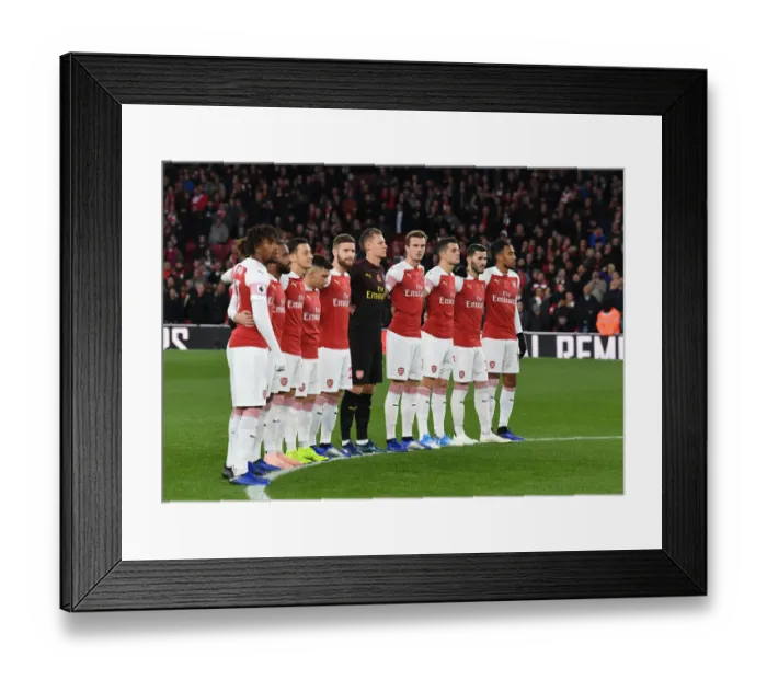 Framed Print : Arsenal vs. Wolverhampton Wanderers: Premier League Clash at Emirates Stadium (November 2018)