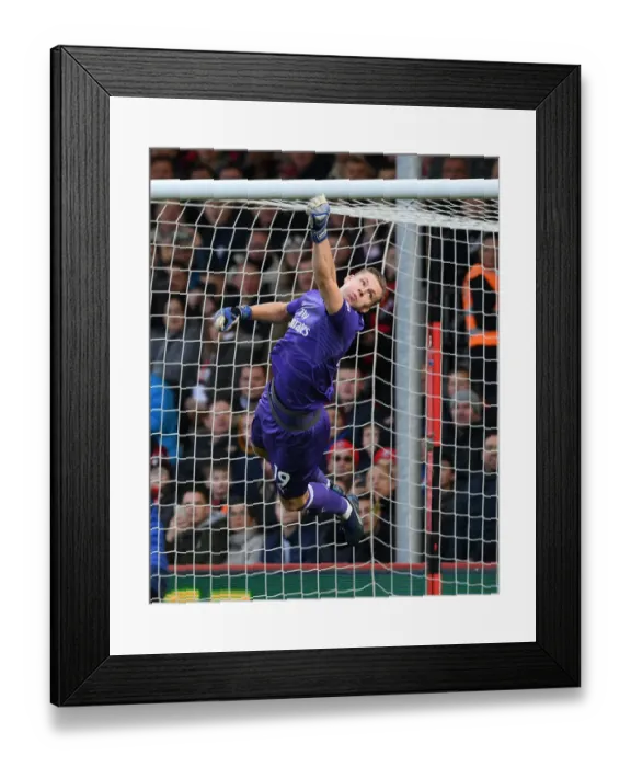 Framed Print : Bernd Leno: Arsenal's Wall in Action vs. AFC Bournemouth (2018-19) Framed Print : Bernd Leno: Arsenal's Wall in Action vs. AFC Bournemouth (2018-19)