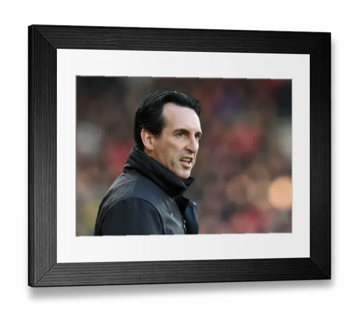 Framed Print : Unai Emery Leads Arsenal in Premier League Clash against AFC Bournemouth Framed Print : Unai Emery Leads Arsenal in Premier League Clash against AFC Bournemouth