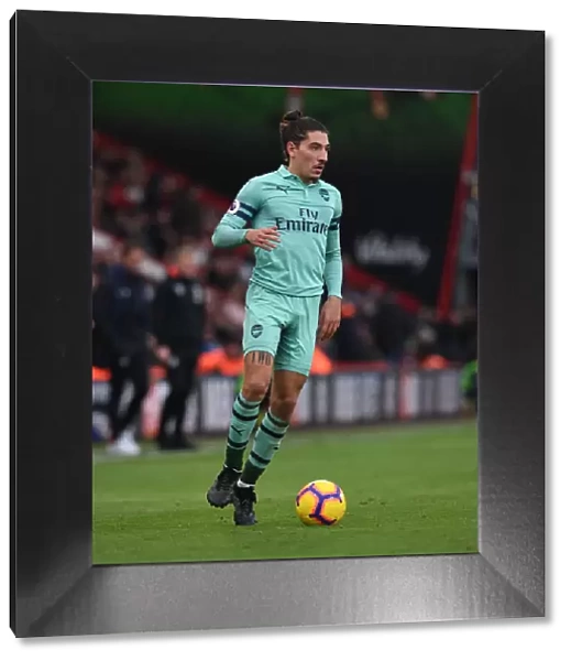 Hector Bellerin: In Action for Arsenal Against AFC Bournemouth, Premier League 2018-19