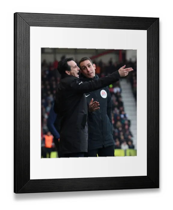 Framed Print : Unai Emery at AFC Bournemouth: Premier League Clash (2018-19) Framed Print : Unai Emery at AFC Bournemouth: Premier League Clash (2018-19)