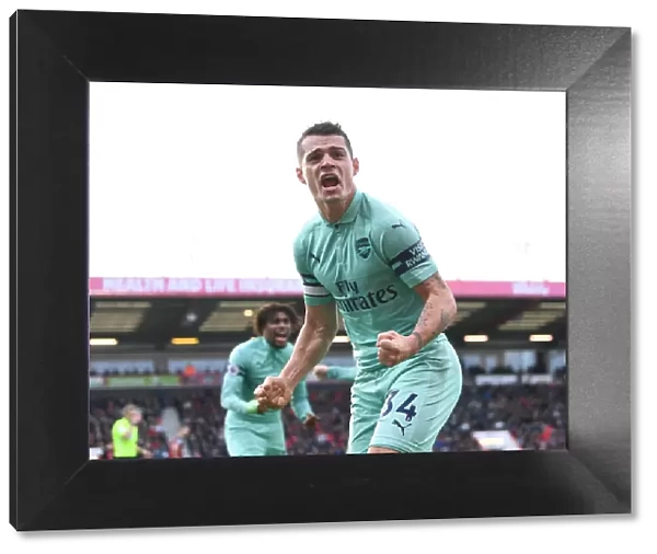 Granit Xhaka's Brace: Arsenal's Triumph over AFC Bournemouth in the Premier League (2018-19)